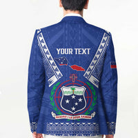 Personalised Samoa 685 Blazer Samoan Pride Coat Of Arms - Polynesian Pride