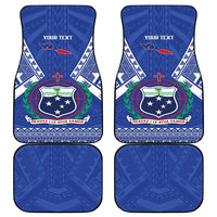 Personalised Samoa 685 Car Mats Samoan Pride Coat Of Arms - Polynesian Pride