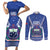 Personalised Samoa 685 Couples Matching Short Sleeve Bodycon Dress and Long Sleeve Button Shirt Samoan Pride Coat Of Arms - Polynesian Pride