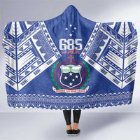 Samoa 685 Hooded Blanket Samoan Pride Coat Of Arms - Polynesian Pride