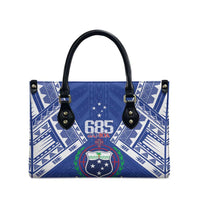 Samoa 685 Leather Bag Samoan Pride Coat Of Arms - Polynesian Pride