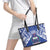 Samoa 685 Leather Tote Bag Samoan Pride Coat Of Arms - Polynesian Pride