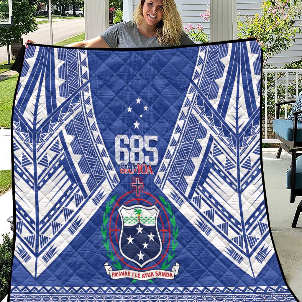 Samoa 685 Quilt Samoan Pride Coat Of Arms - Polynesian Pride