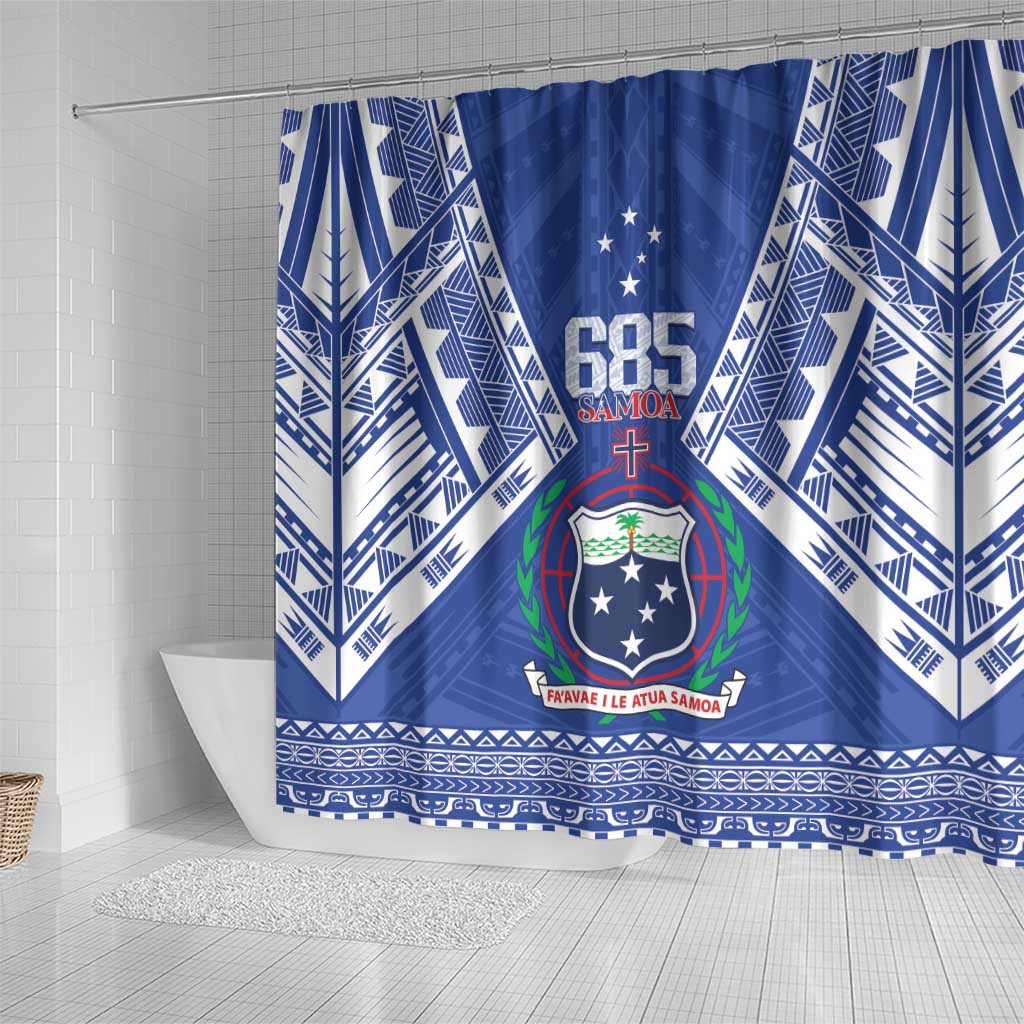 Samoa 685 Shower Curtain Samoan Pride Coat Of Arms - Polynesian Pride