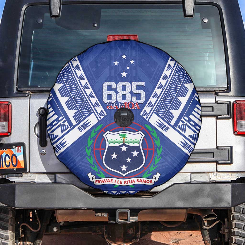 Samoa 685 Spare Tire Cover Samoan Pride Coat Of Arms - Polynesian Pride