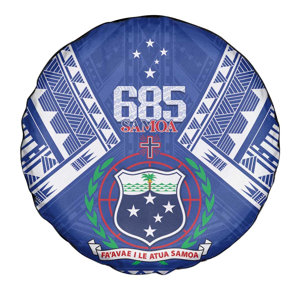 Samoa 685 Spare Tire Cover Samoan Pride Coat Of Arms - Polynesian Pride