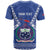 Personalised Samoa 685 T Shirt Samoan Pride Coat Of Arms - Polynesian Pride