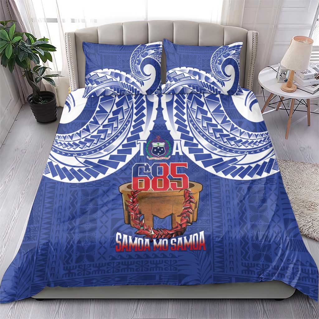Toa Samoa Rugby Bedding Set 685 Pride Tanoa Ula Fala - Polynesian Pride