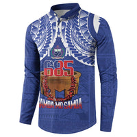 Toa Samoa Rugby Button Sweatshirt 685 Pride Tanoa Ula Fala - Polynesian Pride