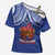 Toa Samoa Rugby Cross Shoulder Shirt 685 Pride Tanoa Ula Fala - Polynesian Pride