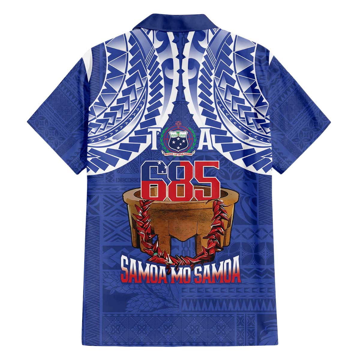 Toa Samoa Rugby Family Matching Off The Shoulder Long Sleeve Dress and Hawaiian Shirt 685 Pride Tanoa Ula Fala - Polynesian Pride