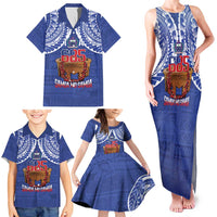 Toa Samoa Rugby Family Matching Tank Maxi Dress and Hawaiian Shirt 685 Pride Tanoa Ula Fala - Polynesian Pride