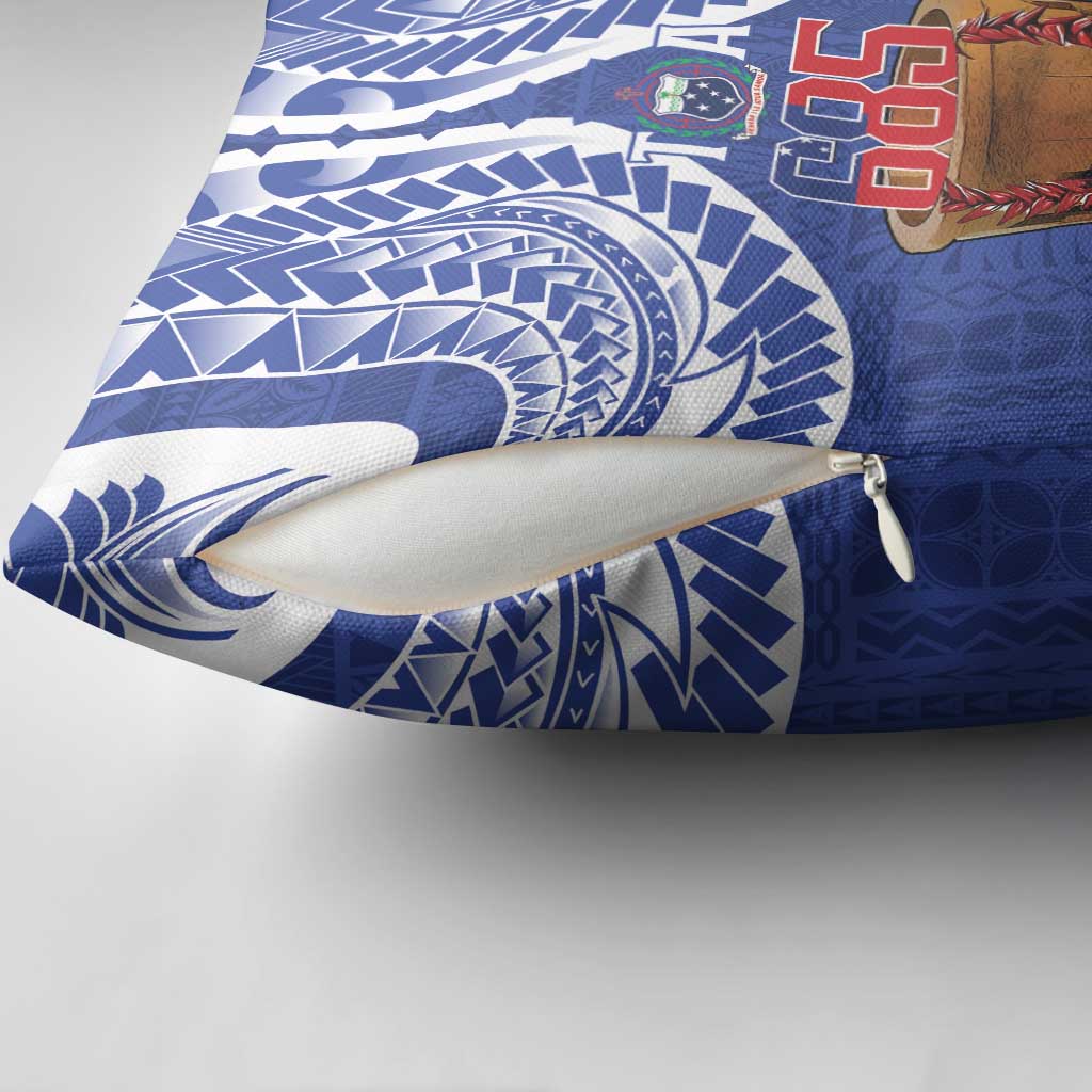 Toa Samoa Rugby Pillow Cover 685 Pride Tanoa Ula Fala - Polynesian Pride
