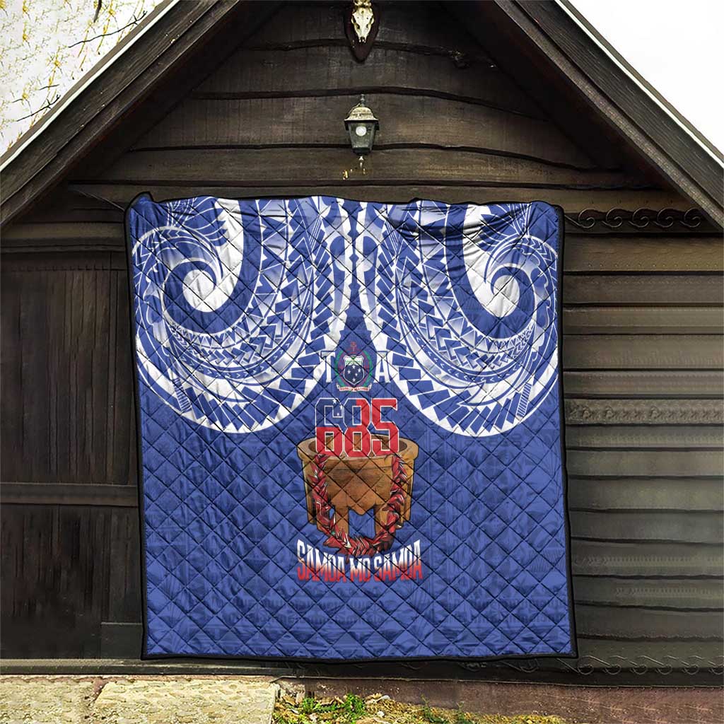 Toa Samoa Rugby Quilt 685 Pride Tanoa Ula Fala - Polynesian Pride