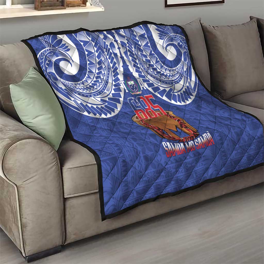 Toa Samoa Rugby Quilt 685 Pride Tanoa Ula Fala - Polynesian Pride