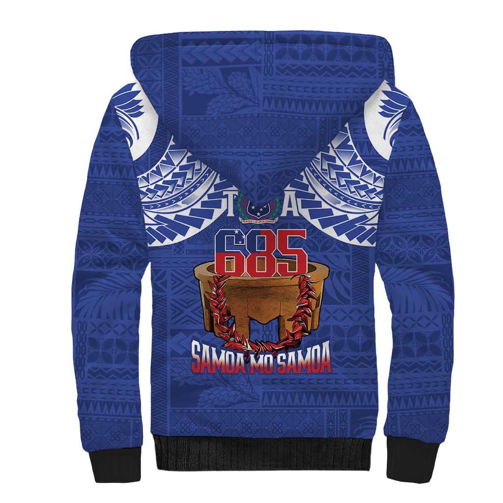 Toa Samoa Rugby Sherpa Hoodie 685 Pride Tanoa Ula Fala - Polynesian Pride