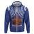 Toa Samoa Rugby Zip Hoodie 685 Pride Tanoa Ula Fala - Polynesian Pride