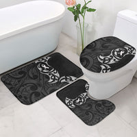 White Ribbon Day New Zealand Bathroom Set Aotearoa Maori Pattern LT14 - Polynesian Pride