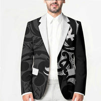 White Ribbon Day New Zealand Blazer Aotearoa Maori Pattern LT14 - Polynesian Pride