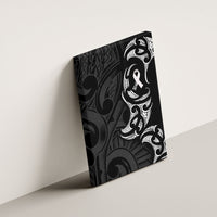 White Ribbon Day New Zealand Canvas Wall Art Aotearoa Maori Pattern LT14 - Polynesian Pride