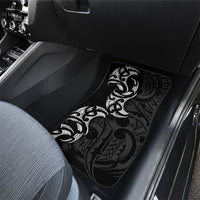 White Ribbon Day New Zealand Car Mats Aotearoa Maori Pattern LT14 - Polynesian Pride