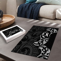 White Ribbon Day New Zealand Puzzle Aotearoa Maori Pattern LT14 - Polynesian Pride