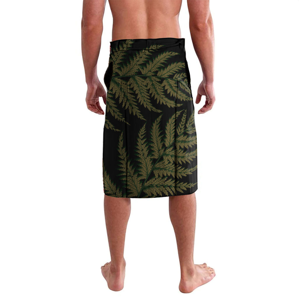 White Ribbon Day New Zealand Lavalava Respect Women Maori Pattern Yellow LT14 - Polynesian Pride