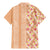 Orange Chiffon Aloha Hawaii Tiki Family Matching Mermaid Dress and Hawaiian Shirt Tropical Plumeria - Seamless Style