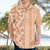 Orange Chiffon Aloha Hawaii Tiki Hawaiian Shirt Tropical Plumeria - Seamless Style