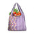 Lush Lilac Aloha Hawaii Tiki Grocery Bag Tropical Plumeria - Seamless Style