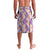 Lush Lilac Aloha Hawaii Tiki Lavalava Tropical Plumeria - Seamless Style