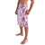 Lush Lilac Aloha Hawaii Tiki Lavalava Tropical Plumeria - Seamless Style