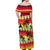 Tropical Islands Sunset Hawaii Off Shoulder Maxi Dress Go Surfing With Hula Girl - Summer Vibes