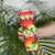 Tropical Islands Sunset Hawaii Skinny Tumbler Go Surfing With Hula Girl - Summer Vibes