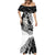 Aotearoa Manaia NZ Maori Silver Fern Mermaid Dress