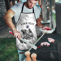 Custom New Zealand Kiwi Football Apron Aotearoa Silver Fern - Polynesian Pride