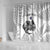 Custom New Zealand Kiwi Football Shower Curtain Aotearoa Silver Fern