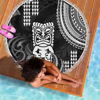 Hawaii Ku God Beach Blanket Kakau Mix Polynesian Tattoo