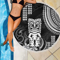 Hawaii Ku God Beach Blanket Kakau Mix Polynesian Tattoo