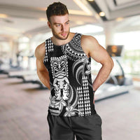 Hawaii Ku God Men Tank Top Kakau Mix Polynesian Tattoo