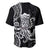 Black Hawaii Kanaloa God Baseball Jersey Hawaiian Octopus