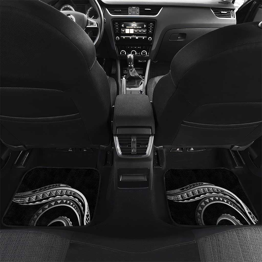 Black Hawaii Kanaloa God Car Mats Hawaiian Octopus