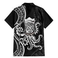 Black Hawaii Kanaloa God Family Matching Mermaid Dress and Hawaiian Shirt Hawaiian Octopus