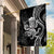 Black Hawaii Kanaloa God Garden Flag Hawaiian Octopus