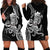 Black Hawaii Kanaloa God Hoodie Dress Hawaiian Octopus