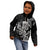 Black Hawaii Kanaloa God Kid Hoodie Hawaiian Octopus