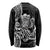 Black Hawaii Kanaloa God Long Sleeve Shirt Hawaiian Octopus