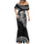 Black Hawaii Kanaloa God Mermaid Dress Hawaiian Octopus