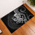 Black Hawaii Kanaloa God Rubber Doormat Hawaiian Octopus