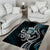 Turquoise Hawaii Kanaloa God Area Rug Hawaiian Octopus